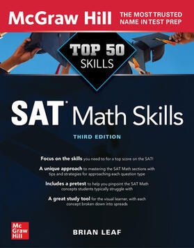 Leaf |  Top 50 SAT Math Skills, Third Edition | Buch |  Sack Fachmedien