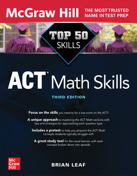 Leaf |  Top 50 ACT Math Skills, Third Edition | Buch |  Sack Fachmedien