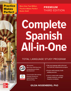 Nissenberg |  Practice Makes Perfect: Complete Spanish All-in-One, Premium Third Edition | Buch |  Sack Fachmedien