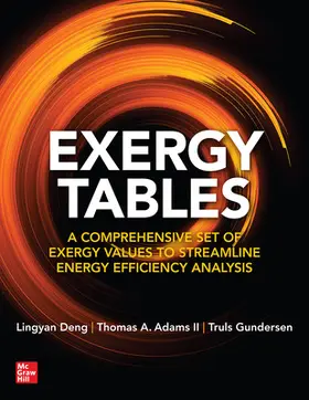 Deng / Adams II / Gundersen |  Exergy Tables: A Comprehensive Set of Exergy Values to Streamline Energy Efficiency Analysis | Buch |  Sack Fachmedien