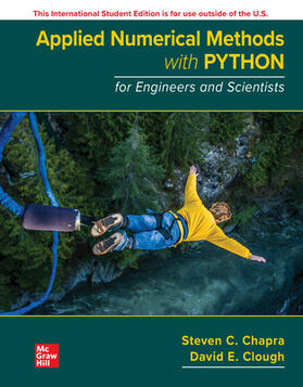Clough / Chapra |  Applied Numerical Methods with Python for Engineers and Scientists ISE | Buch |  Sack Fachmedien