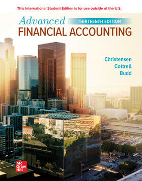 Budd / Christensen / Cottrell |  Advanced Financial Accounting ISE | Buch |  Sack Fachmedien