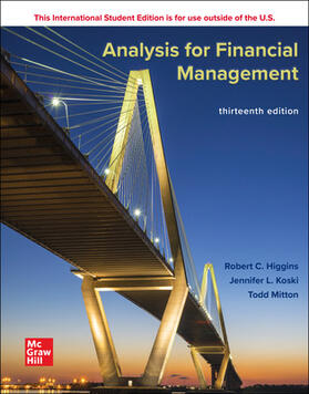 Higgins / Koski / Mitton |  Analysis for Financial Management ISE | Buch |  Sack Fachmedien