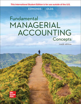 Edmonds / Olds |  Fundamental Managerial Accounting Concepts ISE | Buch |  Sack Fachmedien