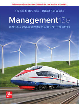 Konopaske / Bateman / Snell |  Management: Leading & Collaborating in a Competitive World ISE | Buch |  Sack Fachmedien