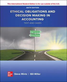 Morris / Mintz |  Ethical Obligations and Decision-Making ISE | Buch |  Sack Fachmedien