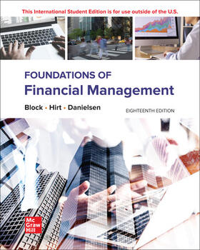 Danielsen / Block / Hirt |  Foundations of Financial Management ISE | Buch |  Sack Fachmedien