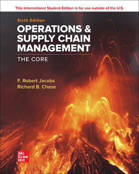 Jacobs / Chase |  Operations and Supply Chain Management: The Core ISE | Buch |  Sack Fachmedien