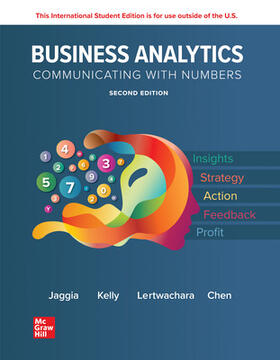 Kelly / Jaggia / Lertwachara |  Business Analytics ISE | Buch |  Sack Fachmedien