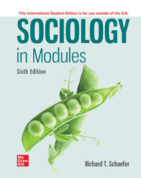 Schaefer |  Sociology in Modules ISE | Buch |  Sack Fachmedien