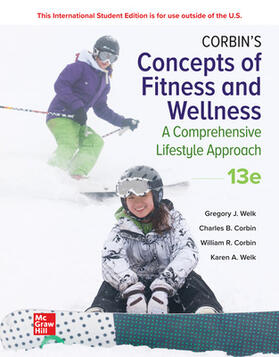 Corbin / Welk |  Corbin's Concepts of Fitness And Wellness: A Comprehensive Lifestyle Approach ISE | Buch |  Sack Fachmedien