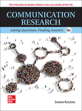 Keyton |  Communication Research: Asking Questions Finding Answers ISE | Buch |  Sack Fachmedien