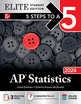Derksen / McDonald |  5 Steps to a 5: AP Statistics 2024 Elite Student Edition | Buch |  Sack Fachmedien
