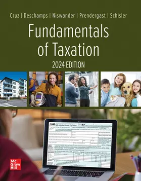 Cruz / Deschamps / Niswander |  Fundamentals of Taxation 2024 Edition | Buch |  Sack Fachmedien