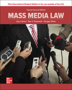 Calvert / Pember |  Mass Media Law ISE | Buch |  Sack Fachmedien