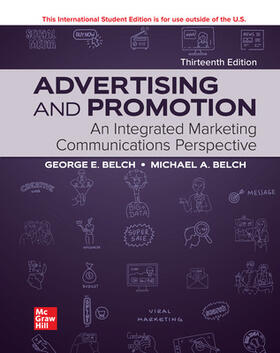 Belch |  Advertising and Promotion ISE | Buch |  Sack Fachmedien