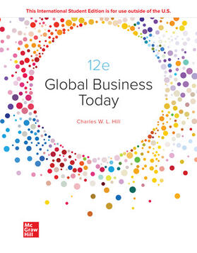 Hill |  Global Business Today ISE | Buch |  Sack Fachmedien
