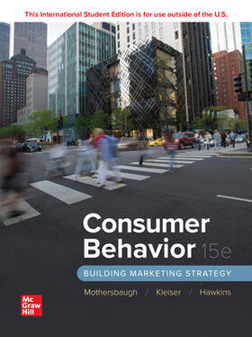 Mothersbaugh / Hawkins / Best |  Consumer Behavior: Building Marketing Strategy ISE | Buch |  Sack Fachmedien