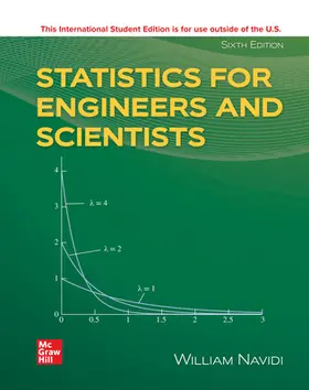 Navidi |  Statistics for Engineers and Scientists ISE | Buch |  Sack Fachmedien