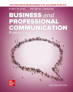 Floyd / Cardon |  Business and Professional Communication ISE | Buch |  Sack Fachmedien