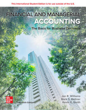 Williams / Carcello / Haka |  Financial & Managerial Accounting ISE | Buch |  Sack Fachmedien