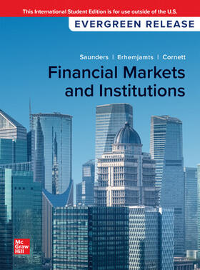 Saunders / Cornett / Erhemjamts |  Financial Markets and Institutions: 2024 Release ISE | Buch |  Sack Fachmedien