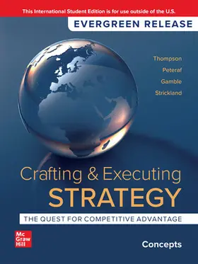 Strickland / Thompson / Peteraf |  Crafting and Executing Strategy: Concepts: 2024 Release ISE | Buch |  Sack Fachmedien