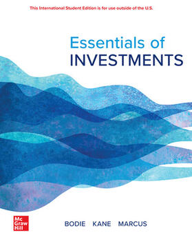 Marcus / Bodie / Kane |  Essentials of Investments: 2024 Release ISE | Buch |  Sack Fachmedien