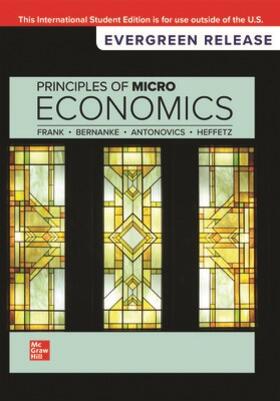 Bernanke / Frank / Antonovics |  Principles of Microeconomics: 2024 Release ISE | Buch |  Sack Fachmedien
