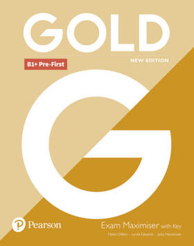 Edwards / Newbrook / Chilton |  Gold B1+ Pre-First New Edition Exam Maximiser with Key | Buch |  Sack Fachmedien