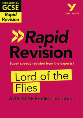 Kemp |  York Notes for AQA GCSE (9-1) Rapid Revision: Lord of the Flies - catch up, revise and be ready for the 2025 and 2026 exams | Buch |  Sack Fachmedien