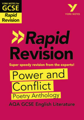 Grant |  York Notes for AQA GCSE (9-1) Rapid Revision Guide: Power and Conflict AQA Poetry Anthology - catch up, revise and be ready for the 2025 and 2026 exams | Buch |  Sack Fachmedien