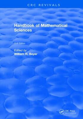 Beyer |  Handbook of Mathematical Science | Buch |  Sack Fachmedien