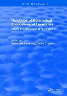 Barenholz |  Handbook of Nonmedical Applications of Liposomes | Buch |  Sack Fachmedien