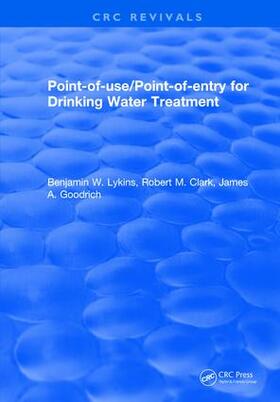 Lykins |  Point-of-Use/Point-of-Entry for Drinking Water Treatment | Buch |  Sack Fachmedien