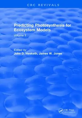 Hesketh |  Predicting Photosynthesis For Ecosystem Models | Buch |  Sack Fachmedien