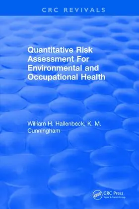 Hallenbeck |  Quantitative Risk Assessment for Environmental and Occupational Health | Buch |  Sack Fachmedien