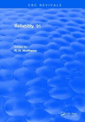 Matthews |  Reliability 91 | Buch |  Sack Fachmedien