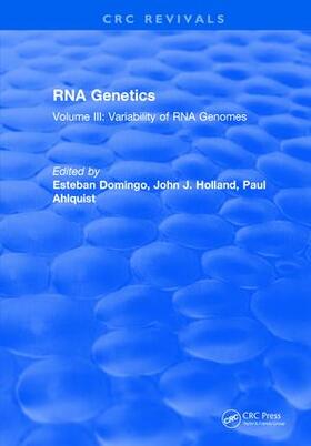 Domingo |  RNA Genetics | Buch |  Sack Fachmedien