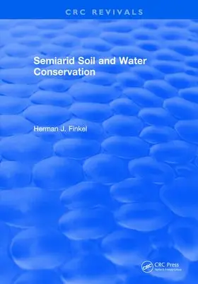 Finkel |  Semiarid Soil and Water Conservation | Buch |  Sack Fachmedien