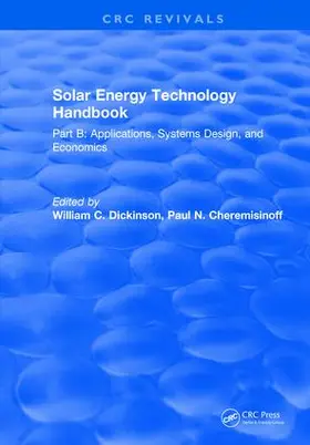 Dickinson |  Solar Energy Technology Handbook | Buch |  Sack Fachmedien