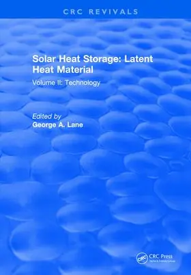 Lane |  Solar Heat Storage | Buch |  Sack Fachmedien