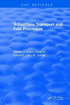 Knox |  Subsurface Transport and Fate Processes | Buch |  Sack Fachmedien