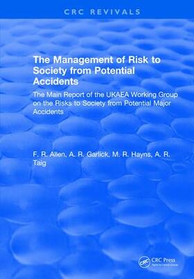 Allen |  The Management of Risk to Society from Potential Accidents | Buch |  Sack Fachmedien