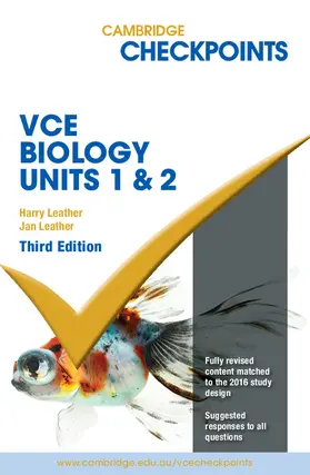 Leather |  Cambridge Checkpoints VCE Biology Units 1 and 2 Third Edition | Buch |  Sack Fachmedien