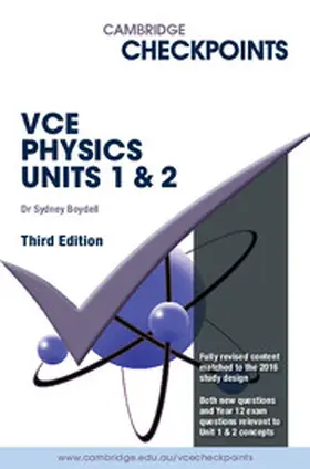 Boydell |  Cambridge Checkpoints VCE Physics Units 1 and 2 | Buch |  Sack Fachmedien