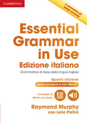 Murphy / Pallini |  Essential Grammar in Use Book Without Answers with Interactive eBook Italian Edition | Buch |  Sack Fachmedien