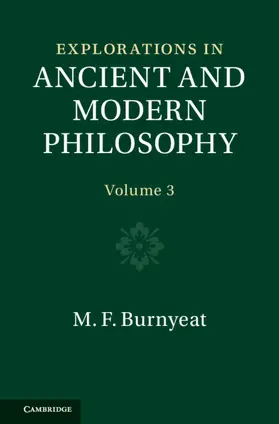 Burnyeat |  Explorations in Ancient and Modern Philosophy | Buch |  Sack Fachmedien