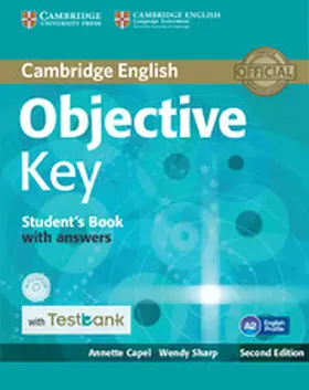 Capel / Sharp | Objective Key Student's Book with answers with CD-ROM with Testbank | Medienkombination | 978-1-316-60226-3 | sack.de