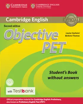 Hashemi / Thomas |  Objective Pet Student's Book Without Answers with Testbank [With CDROM] | Buch |  Sack Fachmedien